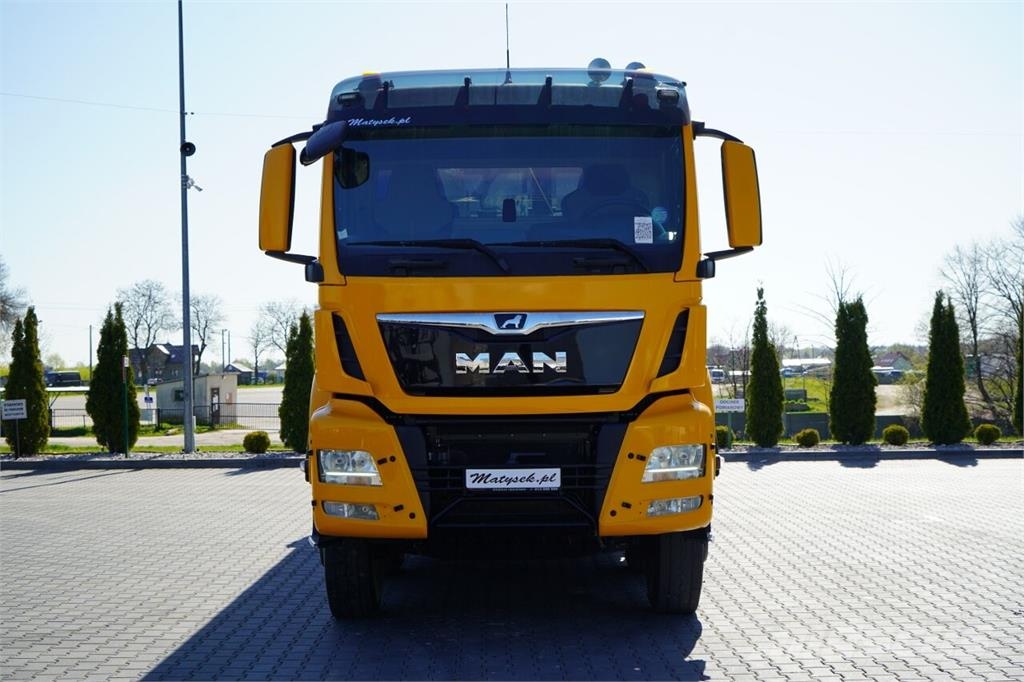 MAN TGS 35.500 / 8x4 / WYWROTKA / HYDROBURTA / BORDMAT Camion ribaltabili
