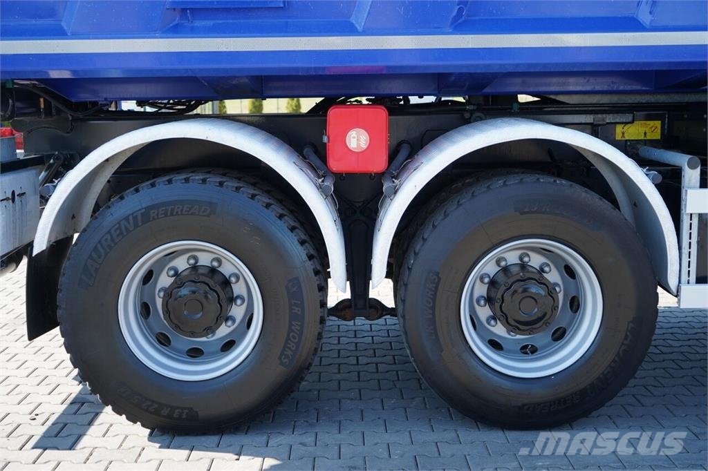 MAN TGS 35.500 / 8x4 / WYWROTKA / HYDROBURTA / BORDMAT Camion ribaltabili