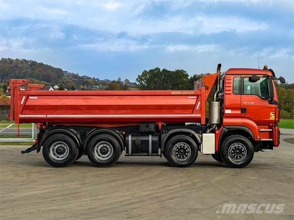 MAN TGS 35.500 KIPPER 6,00 m + BORDMATIC * 8x4 傾卸式卡車