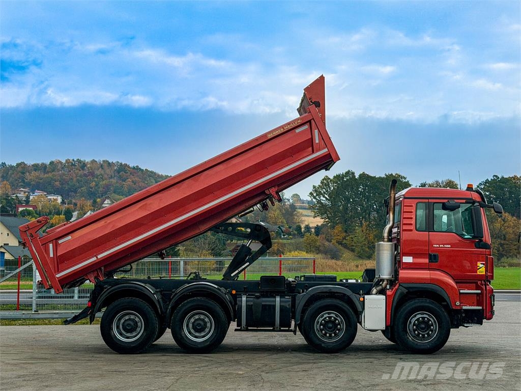 MAN TGS 35.500 KIPPER 6,00 m + BORDMATIC * 8x4 傾卸式卡車