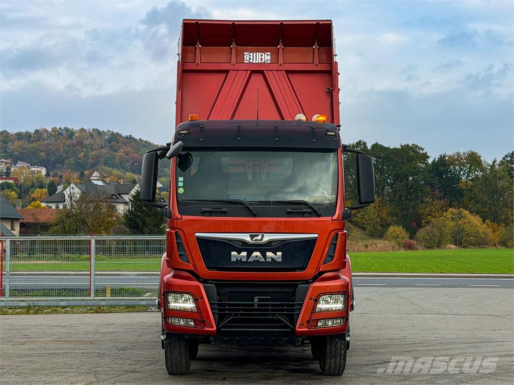 MAN TGS 35.500 KIPPER 6,00 m + BORDMATIC * 8x4 傾卸式卡車