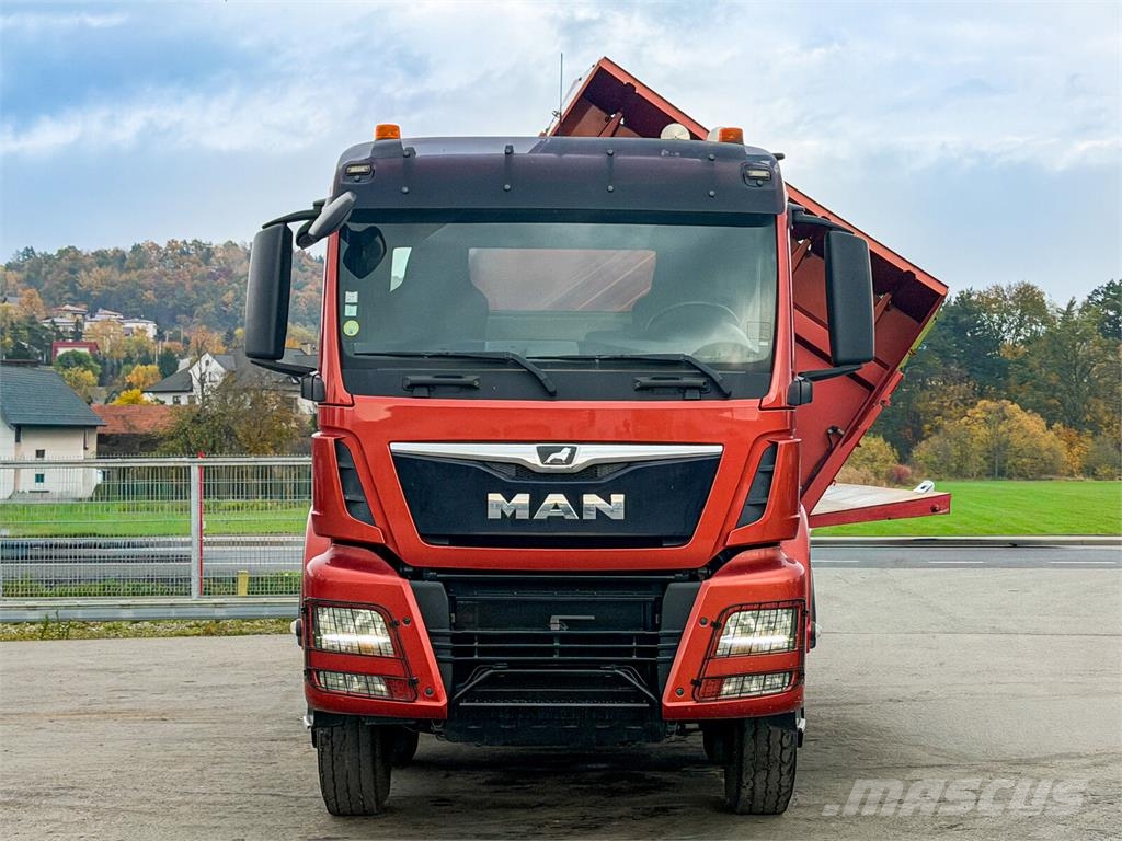 MAN TGS 35.500 KIPPER 6,00 m + BORDMATIC * 8x4 傾卸式卡車