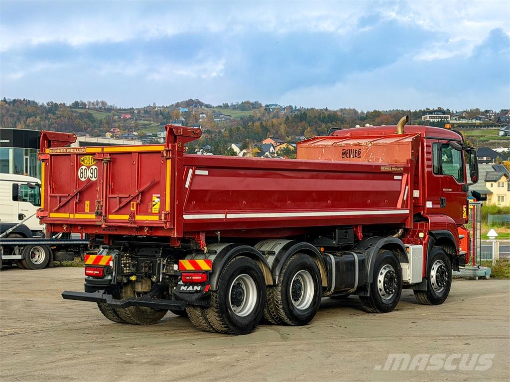 MAN TGS 35.500 KIPPER 6,00 m + BORDMATIC * 8x4 傾卸式卡車