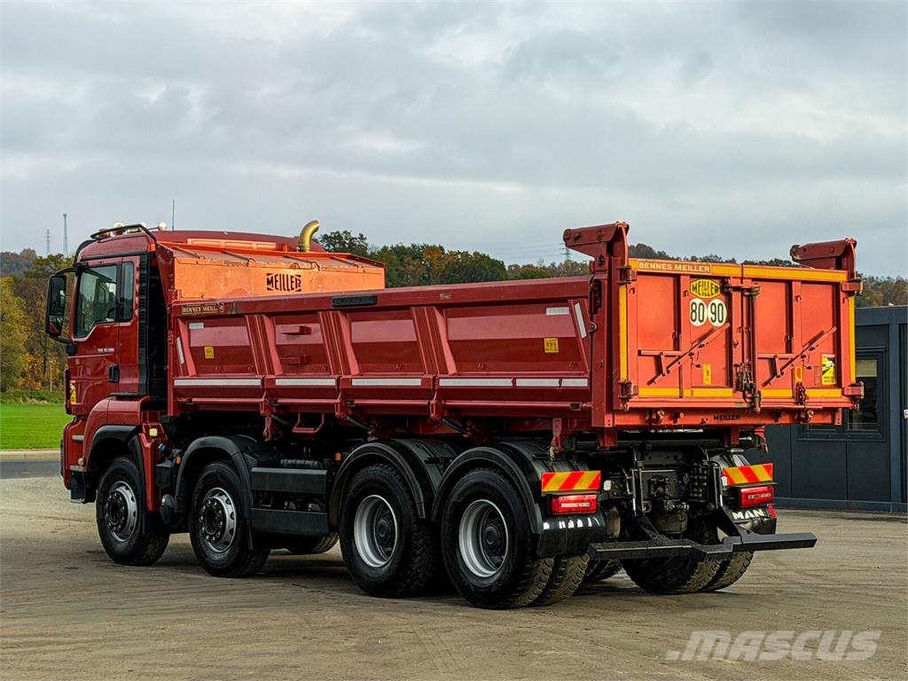 MAN TGS 35.500 KIPPER 6,00 m + BORDMATIC * 8x4 傾卸式卡車