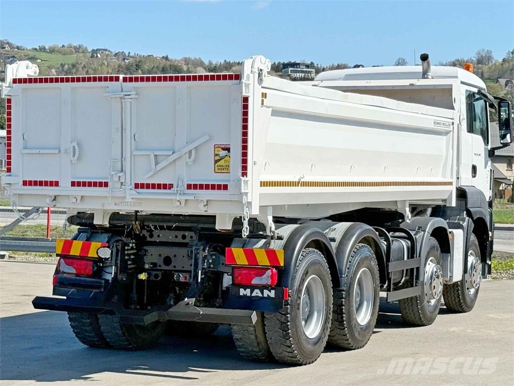 MAN TGS 35.500 KIPPER 6,00 m + BORDMATIC * 8x4 Camion ribaltabili