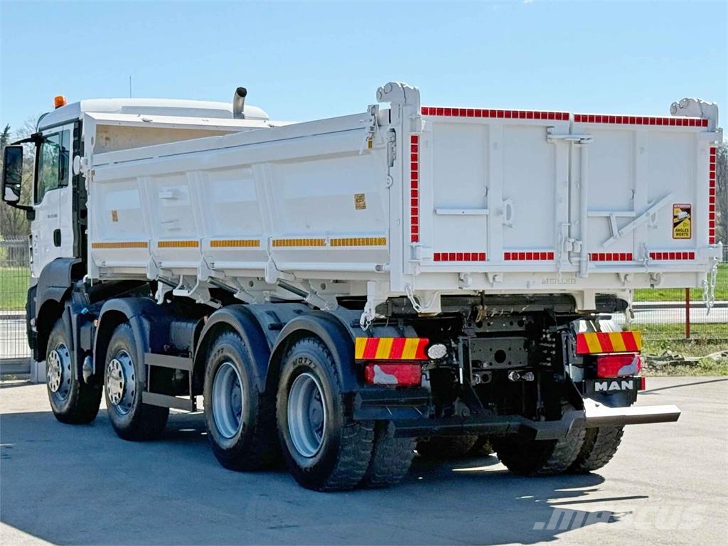 MAN TGS 35.500 KIPPER 6,00 m + BORDMATIC * 8x4 Camion ribaltabili