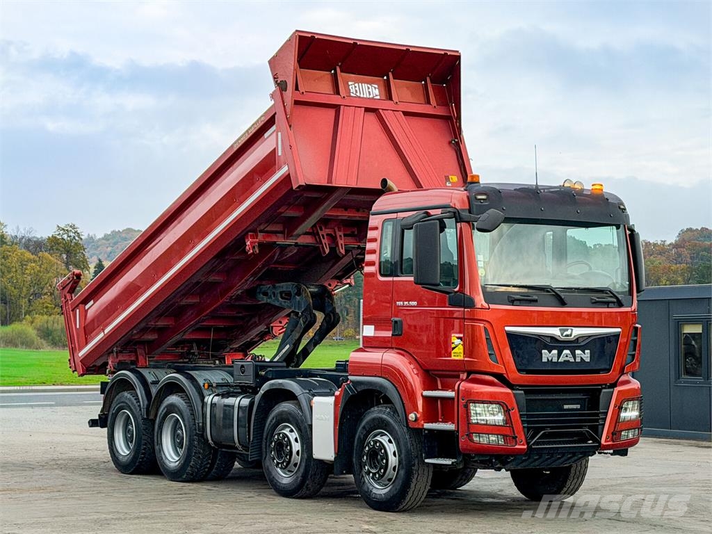 MAN TGS 35.500 KIPPER 6,00 m + BORDMATIC * 8x4 傾卸式卡車
