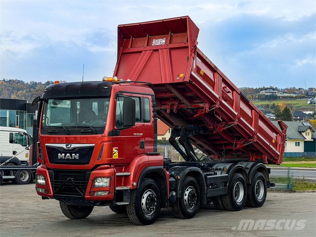MAN TGS 35.500 KIPPER 6,00 m + BORDMATIC * 8x4 傾卸式卡車