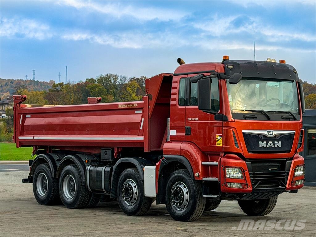 MAN TGS 35.500 KIPPER 6,00 m + BORDMATIC * 8x4 傾卸式卡車