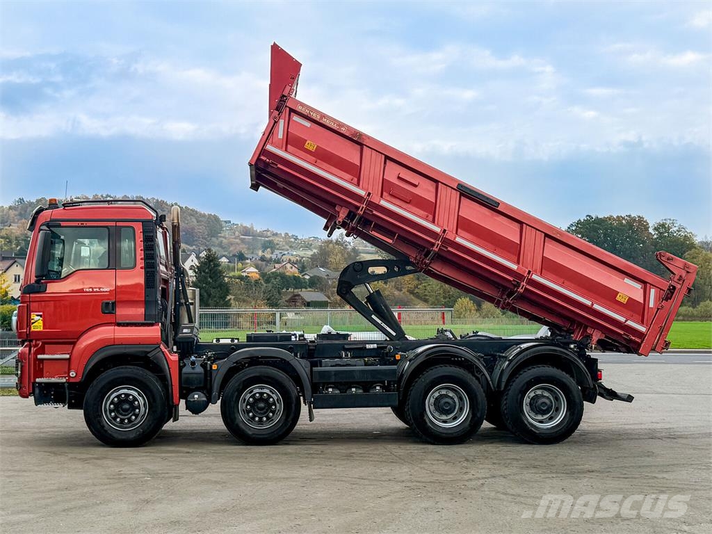 MAN TGS 35.500 KIPPER 6,00 m + BORDMATIC * 8x4 傾卸式卡車