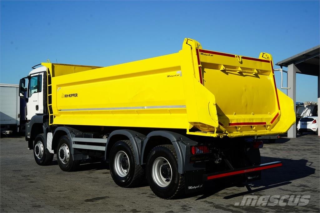 MAN TGS 41.440 / 8x8 / WYWROTKA TYLNOZSYPOWA - 5.9 M / شاحنات قلابة