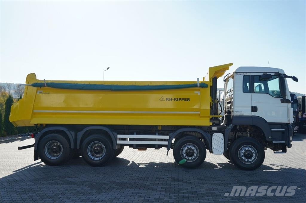 MAN TGS 41.440 / 8x8 / WYWROTKA TYLNOZSYPOWA - 5.9 M / شاحنات قلابة