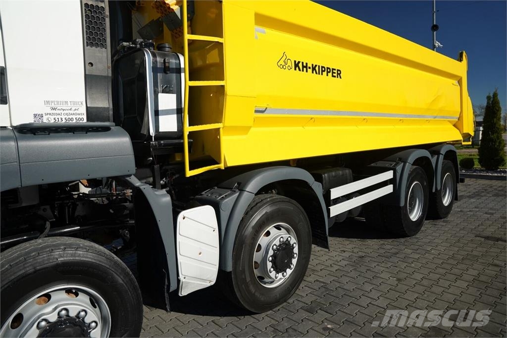 MAN TGS 41.440 / 8x8 / WYWROTKA TYLNOZSYPOWA - 5.9 M / شاحنات قلابة