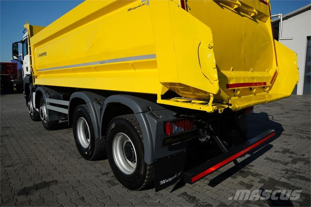 MAN TGS 41.440 / 8x8 / WYWROTKA TYLNOZSYPOWA - 5.9 M / شاحنات قلابة
