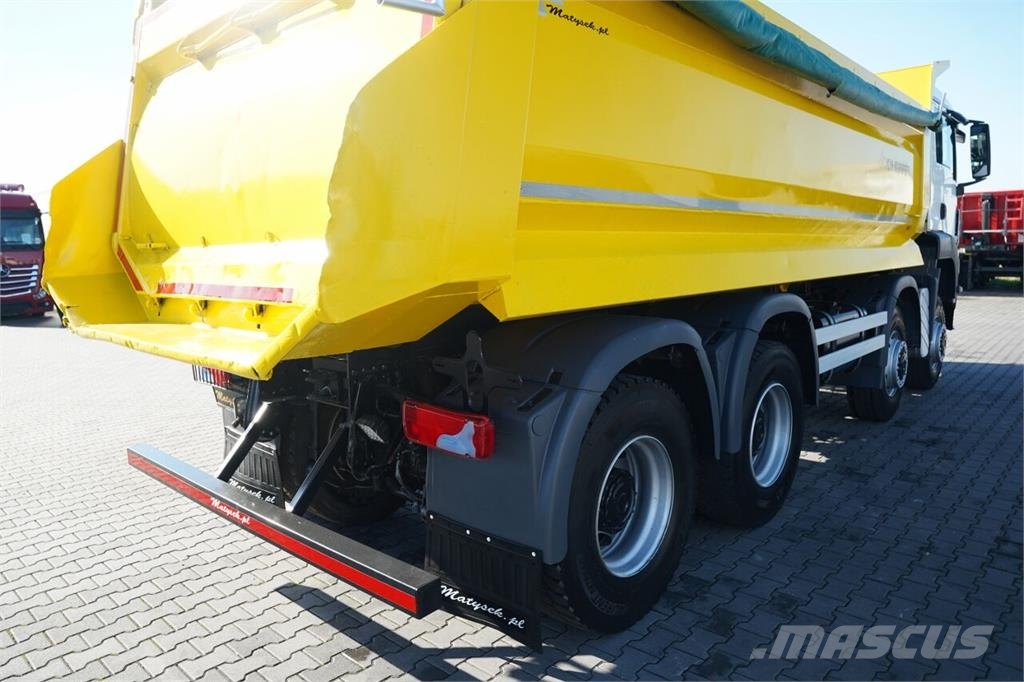 MAN TGS 41.440 / 8x8 / WYWROTKA TYLNOZSYPOWA - 5.9 M / شاحنات قلابة