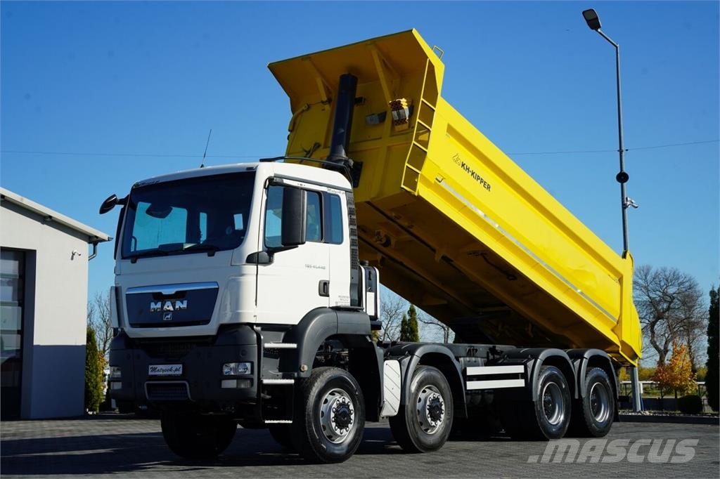 MAN TGS 41.440 / 8x8 / WYWROTKA TYLNOZSYPOWA - 5.9 M / شاحنات قلابة