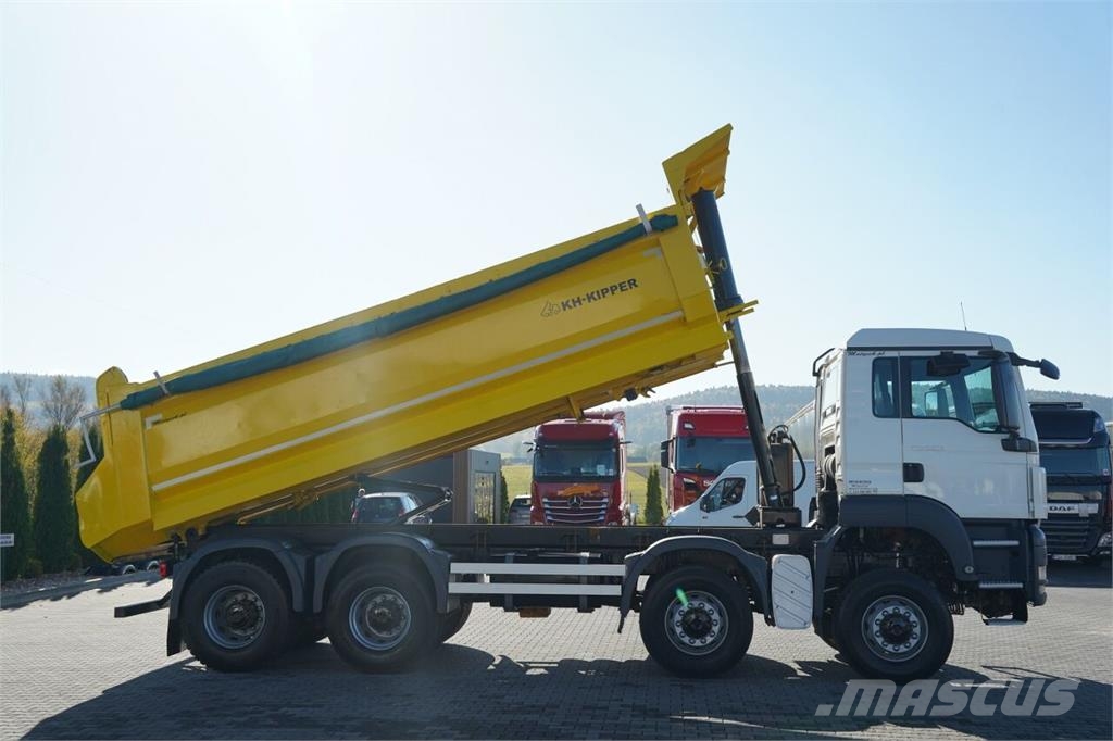 MAN TGS 41.440 / 8x8 / WYWROTKA TYLNOZSYPOWA - 5.9 M / شاحنات قلابة