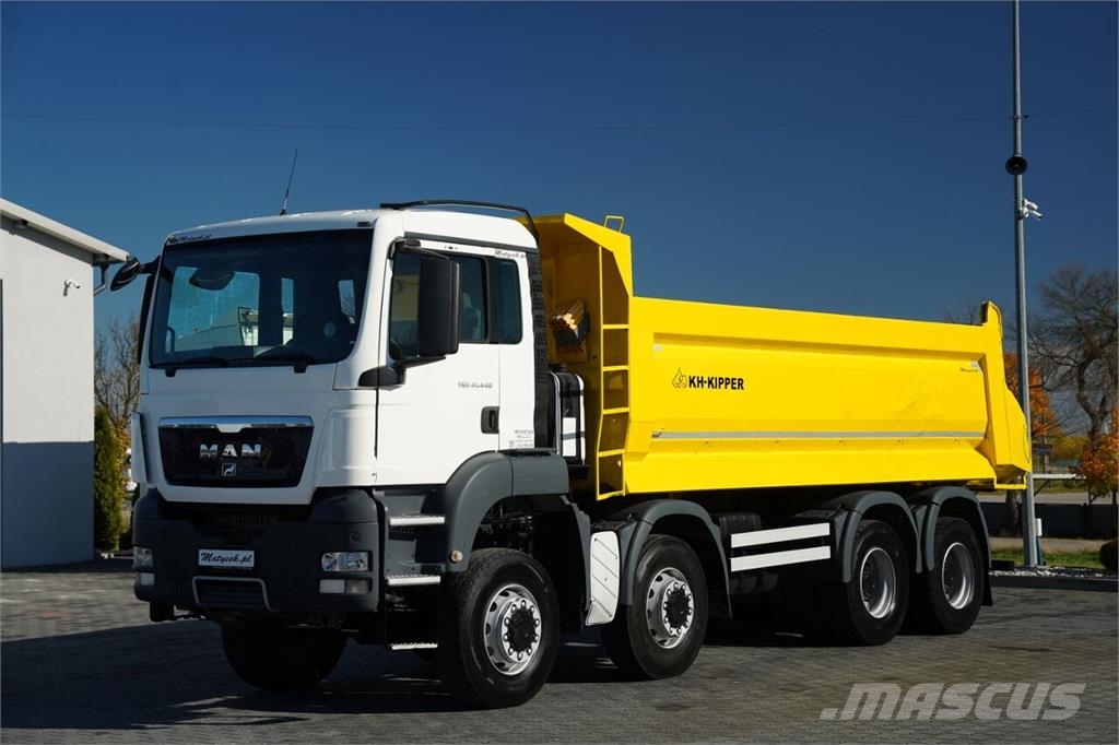 MAN TGS 41.440 / 8x8 / WYWROTKA TYLNOZSYPOWA - 5.9 M / شاحنات قلابة