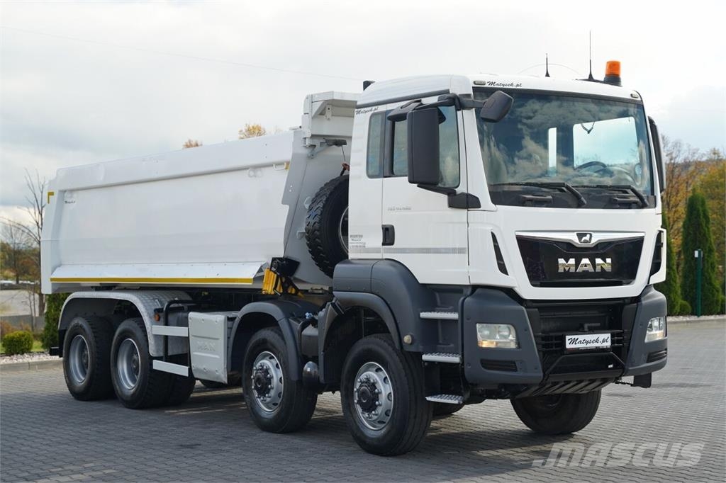 MAN TGS 41.460 / 8x6 / WYWROTKA TYLNOZSYPOWA - 5.9 M / Wywrotki