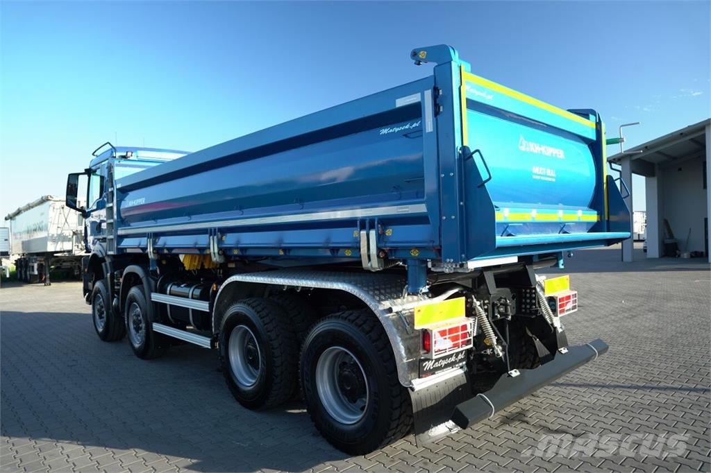 MAN TGS 41.480 / 8X8 / WYWROTKA 3 STRONNA / BORDMATIC Billenő teherautók