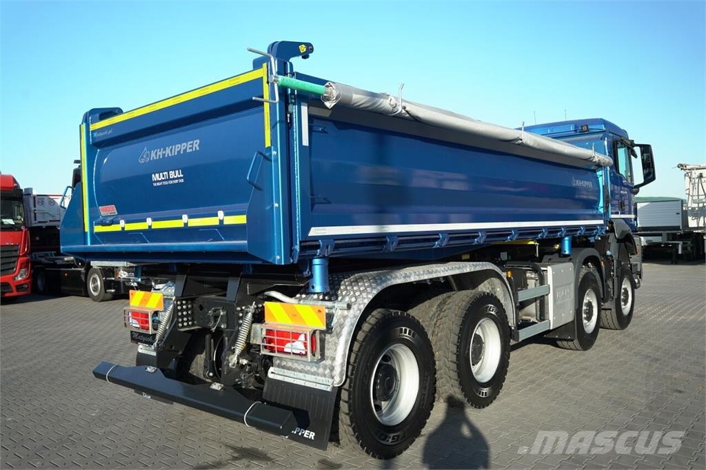 MAN TGS 41.480 / 8X8 / WYWROTKA 3 STRONNA / BORDMATIC Billenő teherautók