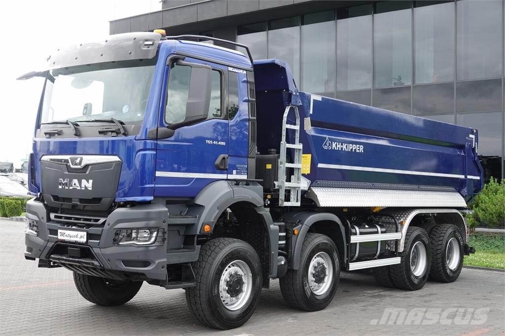 MAN TGS 41.480 / 8X6 / WYWROTKA / TYLNOZSYPOWA / KH KI Sklápače