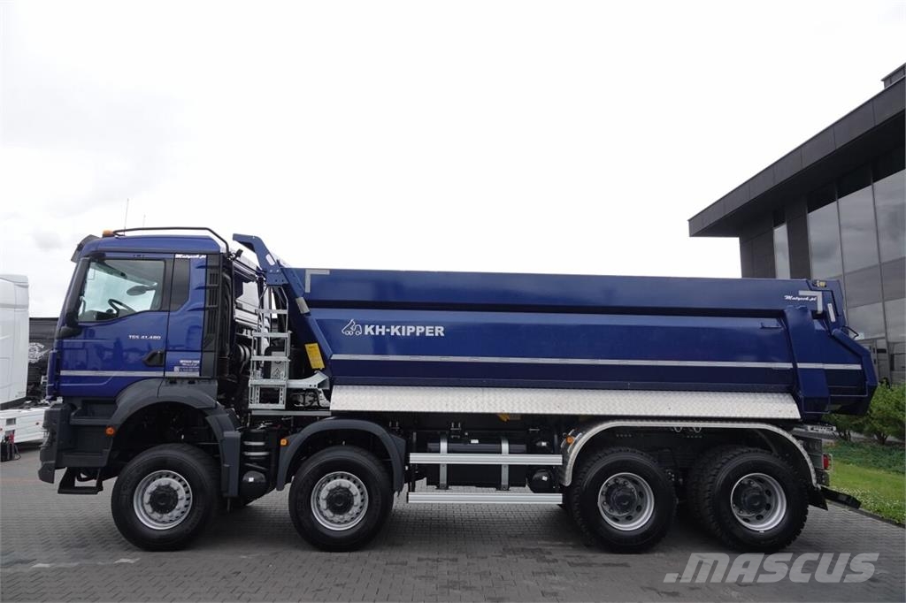 MAN TGS 41.480 / 8X6 / WYWROTKA / TYLNOZSYPOWA / KH KI Sklápače