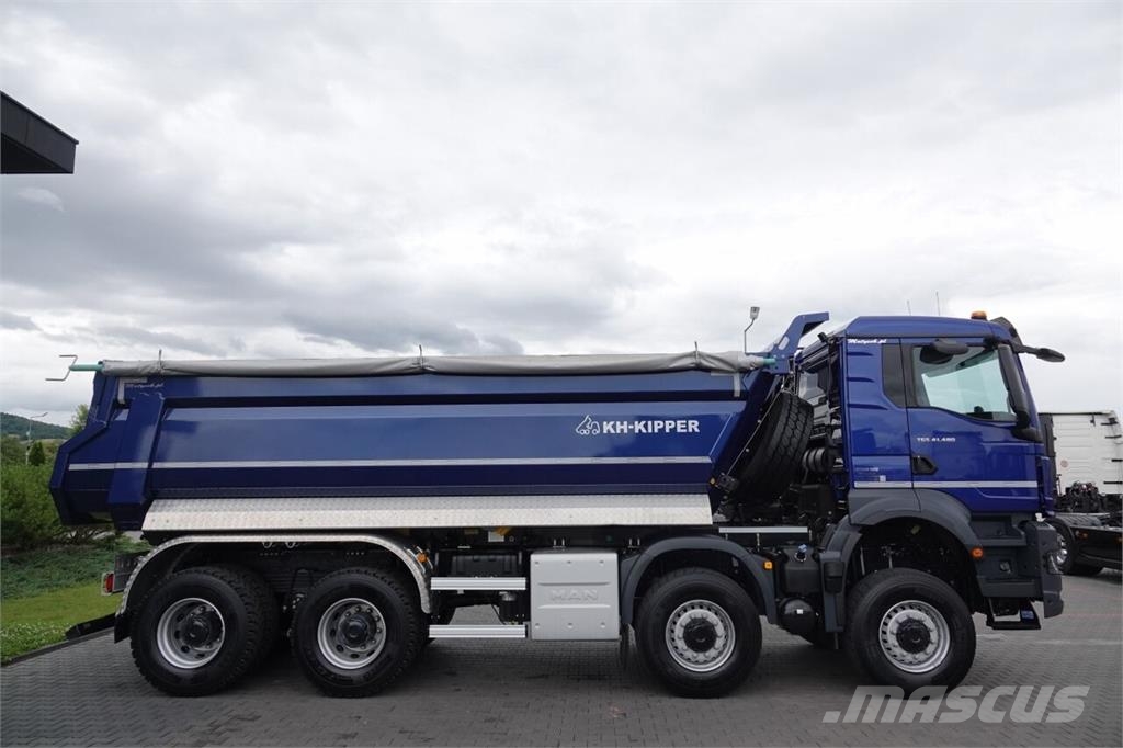 MAN TGS 41.480 / 8X6 / WYWROTKA / TYLNOZSYPOWA / KH KI Sklápače