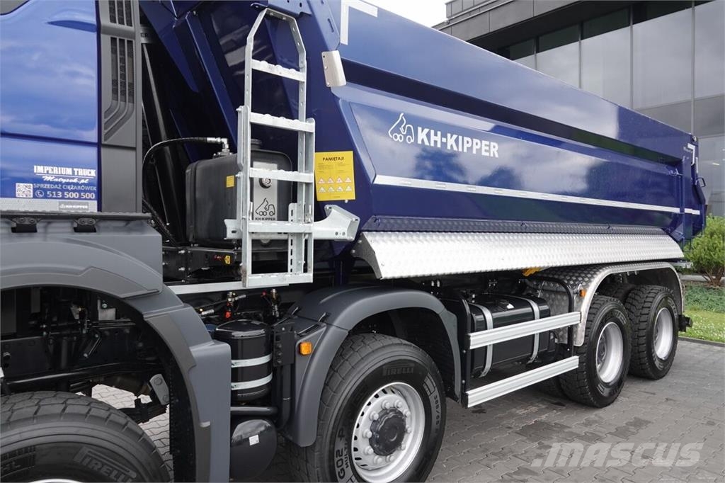 MAN TGS 41.480 / 8X6 / WYWROTKA / TYLNOZSYPOWA / KH KI Sklápače