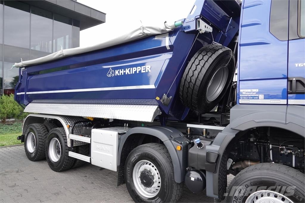 MAN TGS 41.480 / 8X6 / WYWROTKA / TYLNOZSYPOWA / KH KI Sklápače