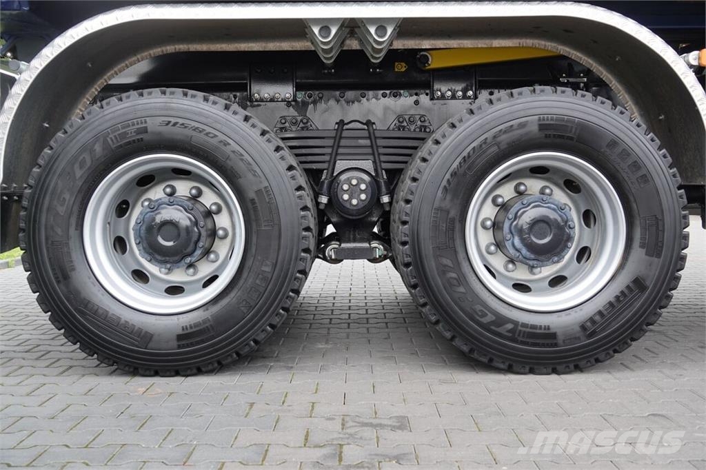 MAN TGS 41.480 / 8X6 / WYWROTKA / TYLNOZSYPOWA / KH KI Sklápače