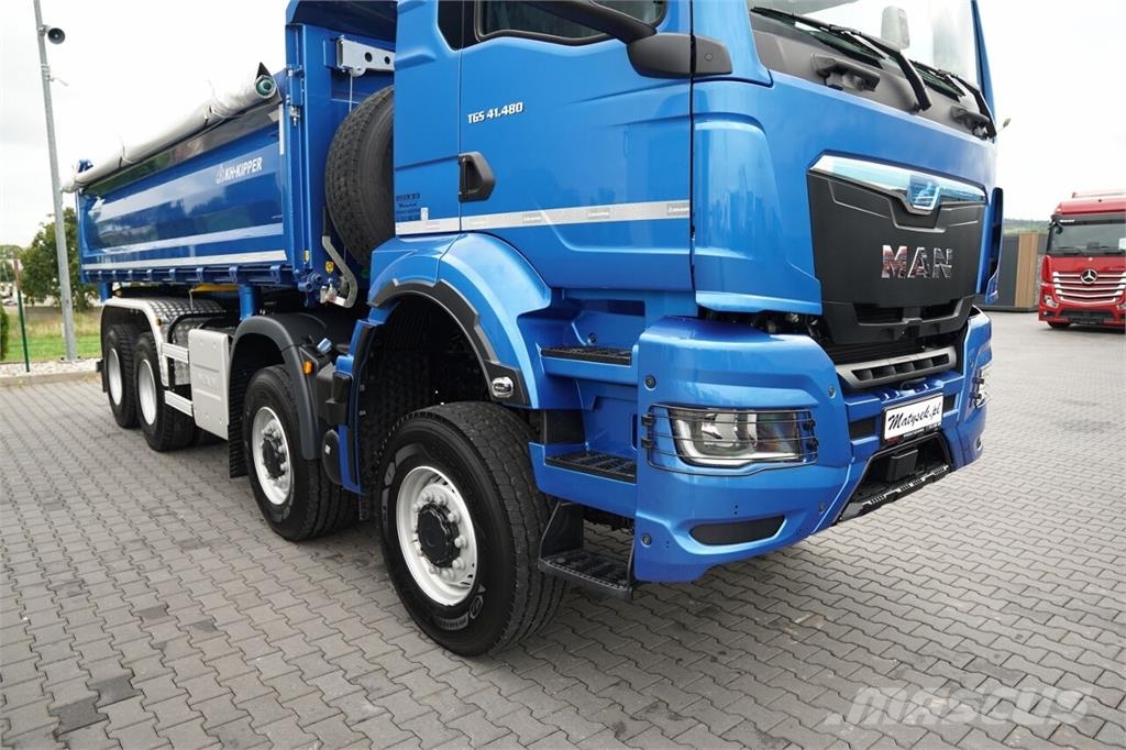 MAN TGS 41.480 / 8X8 / WYWROTKA 3 STRONNA / BORDMATIC  شاحنات قلابة
