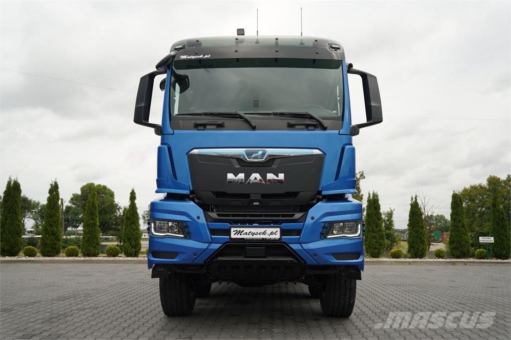 MAN TGS 41.480 / 8X8 / WYWROTKA 3 STRONNA / BORDMATIC  شاحنات قلابة
