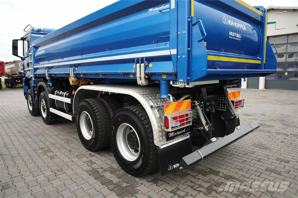MAN TGS 41.480 / 8X8 / WYWROTKA 3 STRONNA / BORDMATIC  شاحنات قلابة