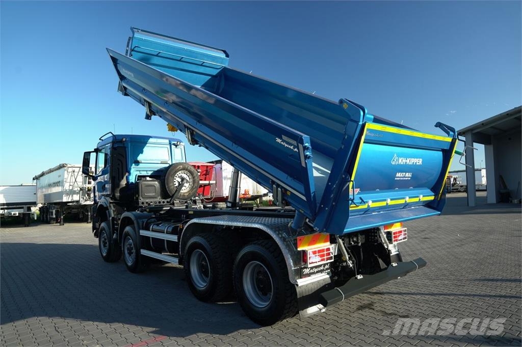 MAN TGS 41.480 / 8X8 / WYWROTKA 3 STRONNA / BORDMATIC Billenő teherautók