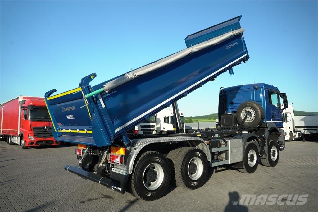 MAN TGS 41.480 / 8X8 / WYWROTKA 3 STRONNA / BORDMATIC Billenő teherautók