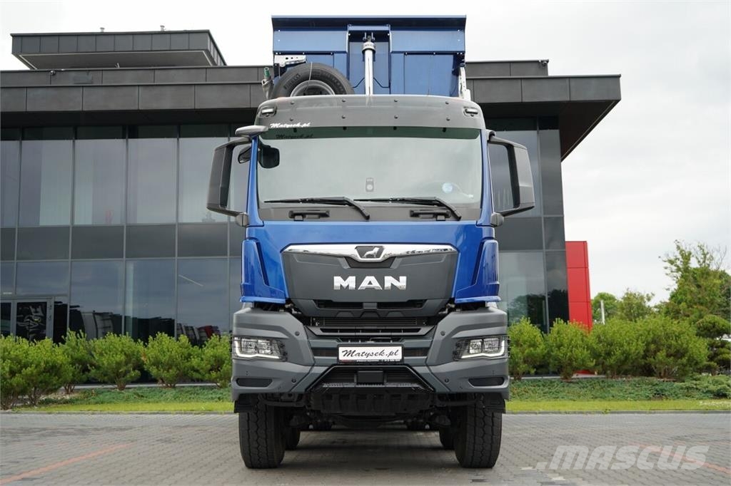 MAN TGS 41.480 / 8X6 / WYWROTKA / TYLNOZSYPOWA / KH KI Sklápače