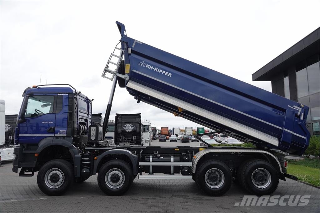 MAN TGS 41.480 / 8X6 / WYWROTKA / TYLNOZSYPOWA / KH KI Sklápače