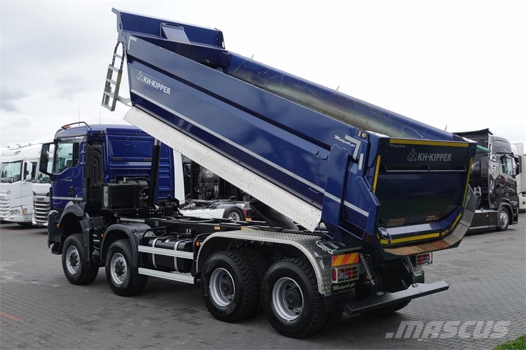 MAN TGS 41.480 / 8X6 / WYWROTKA / TYLNOZSYPOWA / KH KI Sklápače
