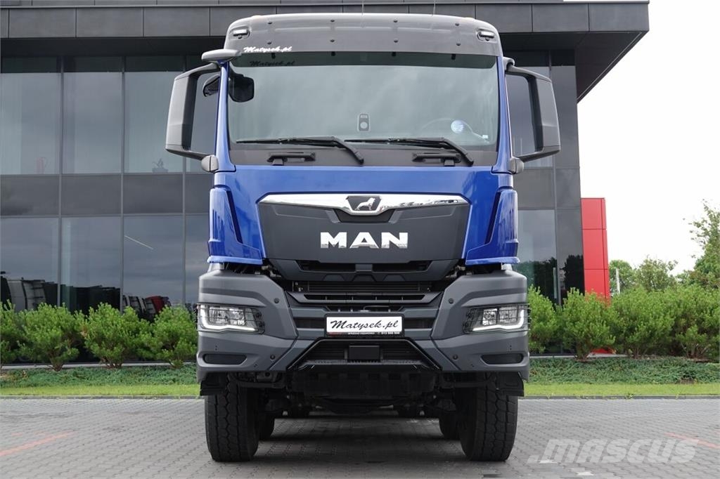 MAN TGS 41.480 / 8X6 / WYWROTKA / TYLNOZSYPOWA / KH KI Sklápače