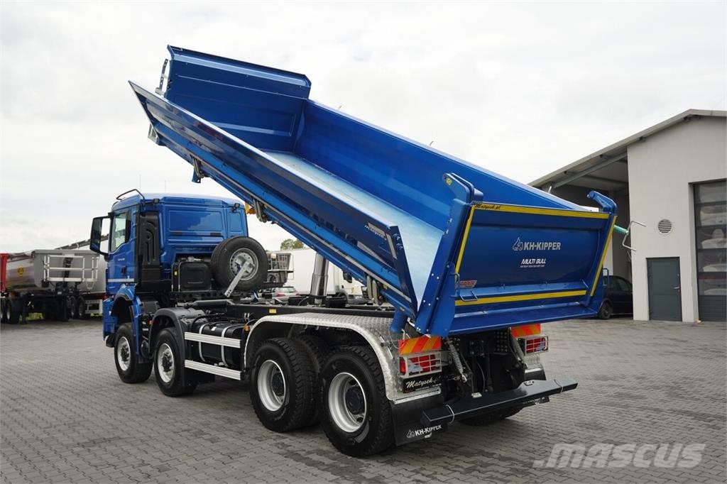 MAN TGS 41.480 / 8X8 / WYWROTKA 3 STRONNA / BORDMATIC  شاحنات قلابة