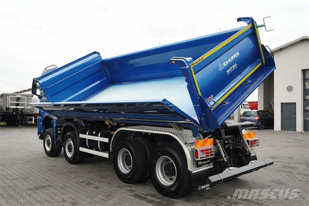 MAN TGS 41.480 / 8X8 / WYWROTKA 3 STRONNA / BORDMATIC  شاحنات قلابة