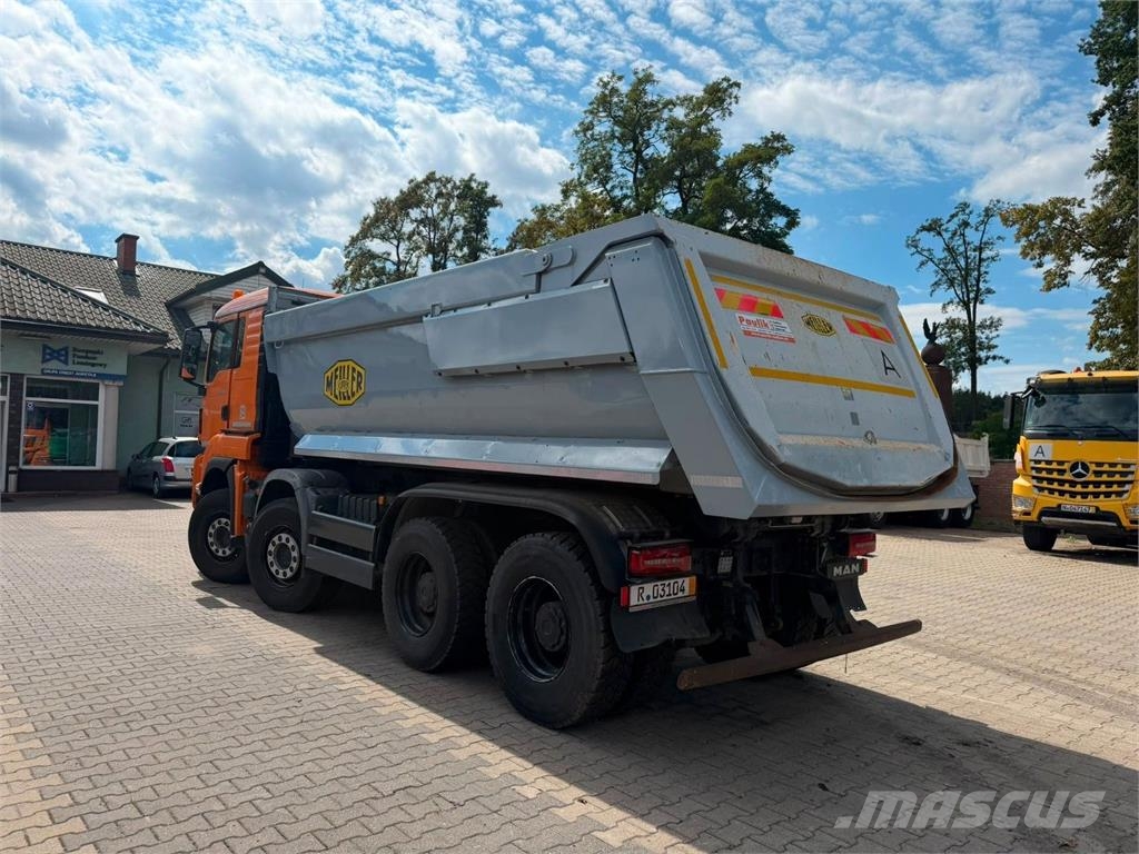 MAN TGS 41.500 8X4 EURO 6 Kipper Meiller MULDA Kallurid