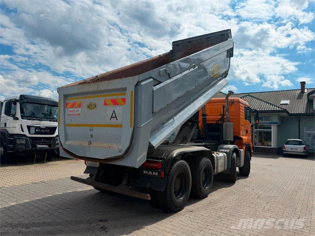 MAN TGS 41.500 8X4 EURO 6 Kipper Meiller MULDA Kallurid