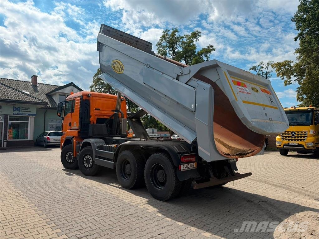 MAN TGS 41.500 8X4 EURO 6 Kipper Meiller MULDA Kallurid