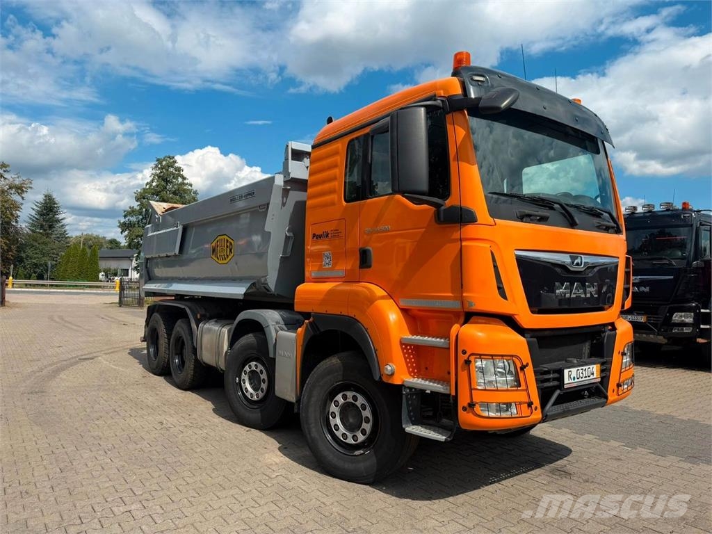 MAN TGS 41.500 8X4 EURO 6 Kipper Meiller MULDA Kallurid