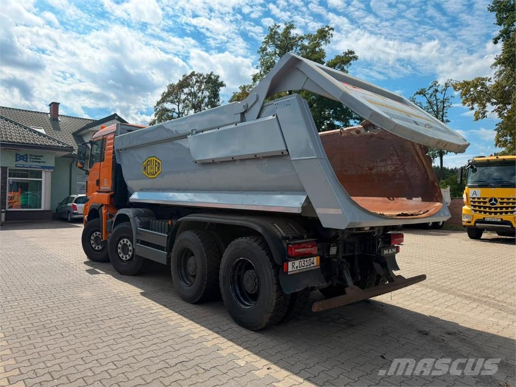 MAN TGS 41.500 8X4 EURO 6 Kipper Meiller MULDA Kallurid