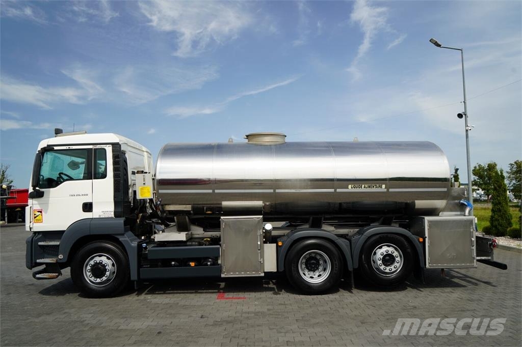 MAN TGS 460 / CYSTERNA 15000 L / 6x4 / 6x2 / 4x4 / OS Kamioni cisterne
