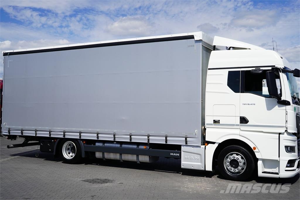 MAN TGX / 18.470 / FIRANKA / E 6 / GM / 19 PALET / RET Camión con caja abierta