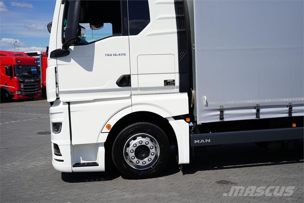 MAN TGX / 18.470 / FIRANKA / E 6 / GM / 19 PALET / RET Camión con caja abierta